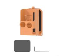 Support magnétique portable pour DJI Pocket 3 Base de bureau flexible pour prises de vue créatives (orange)