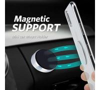 Support magnétique pour appareil, compatible avec les plaques extra-fines pour un profil élégant, idéal pour la voiture, la cuisine, le
