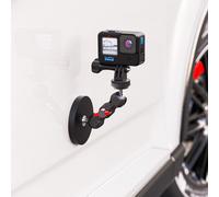 Support magnétique pour caméra avec 2 rotules pour GoPro et DJI