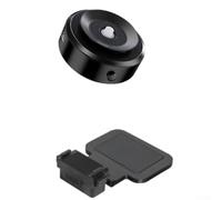 Support magnétique pour DJI Action 6 Base à libération rapide Accessoire de bureau Support stable ABS Noir 9 x 7 cm (avec ventouse)