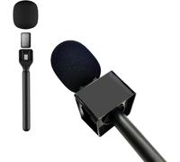 Support magnétique pour DJI Mic Mini/1/2/Rode Wireless GO II Poignée Drapeau Interview Lavalier Sans Fil Microphone Adaptateur Support de Poche pour Hollyland Lark M1/C1/150/Synco G1/A2.[J728]