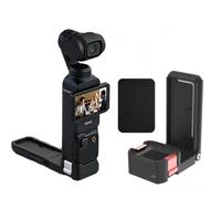 Support magnétique pour DJI Osmo Pocket 4 Pro/4/3, support réglable à 180 mm, support d'adaptateur d'extension à dégagement rapide avec trou fileté de 6,35 mm pour accessoires de trépied Pocket 4 Pro