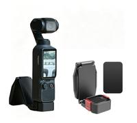 Support magnétique pour DJI Osmo Pocket4Pro/4/3, adaptateur d'extension de trépied, support à dégagement rapide avec trou fileté de 6,35 mm, support de caméra multifonction réglable à 180°, noir