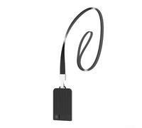 Support magnétique pour enregistreur vocal PLAUD Note AI, coque de protection avec attache magnétique puissante, étui en PC avec cordon pour enregistreur vocal Plaud Note (Noir)