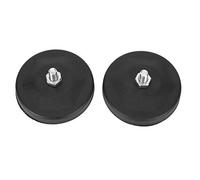 Support Magnétique pour Lampe de Travail, Alliage d'Aluminium, Puissance d'Adsorption 10KG, Noir Universel - Résistant à la Corrosion, Portable, Idéal pour Véhicules et Bateaux