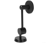 Support magnétique pour machine à café expresso, réglable à 270 degrés avec aimants puissants, sans perçage, filtre en alliage d'aluminium pour espace de cuisine (noir)