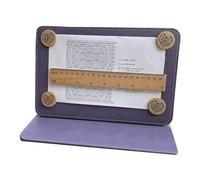 Support magnétique pour motifs - Support pliable pour planches à crochet | Support pour patrons de tissu facile à utiliser, idéal pour les amateurs de tissu, améliore les compétences en crochet et en