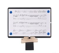 Support magnétique pour partitions de lyre pour trompette, clarinette et saxophone (A)
