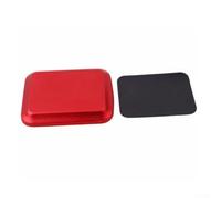 Support magnétique pour pièces - Outil d'organisation d'atelier pour vis, écrous, boulons, accessoires de réparation en alliage d'aluminium (rouge)