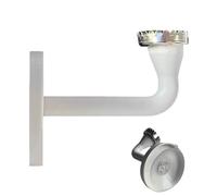 Support magnétique pour savon d'évier, crochet en acier avec aimant PP | Grille de drainage sans perçage de 2 x 2 pouces et 45 g, ce économiseur d'espace mural sans perçage