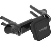 Support magnétique pour smartphone en voiture Akashi, grille de ventilation - Noir