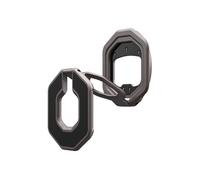 Support Magnétique pour Smartphone Modèle Monarch Mag2 Double Anneau Pliable Gris