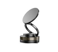 Support Magnétique pour Smartphone Rotatif et Fixation Ventouse LinQ Noir