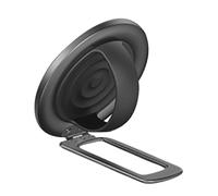 Support magnétique pour smartphone - Support de téléphone portable rotatif à 360 degrés - Support de bague de téléphone magnétique pour voiture, maison, bureau, salle de bain, chambre, table et voyage