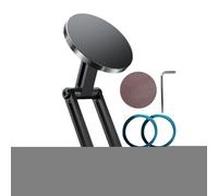 Support magnétique pour tableau de bord de voiture - Support rotatif réglable, clip pliable compact, fixation mains libres sécurisée | Pour voiture, SUV, camion, berline, véhicule, navigation, voyage