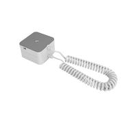 Support magnétique pour télécommande | 1200 mm anti-perte | Organiseur magnétique 35 g | Support de télécommande TV rétractable 35 g Blanc Noir pour la maison, le bureau, les lieux commerciaux