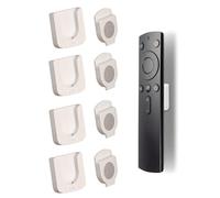 Support Magnétique pour Télécommande,4 PCS Supports Muraux Magnétiques Autocollants,Support Telecommande Mural,pour TV,Climatiseur