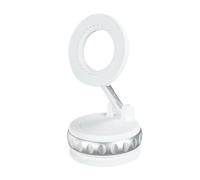 Support Magnétique pour Téléphone À Ventouse, Support Magnétique À Ventouse Orientable 360°, Mobile Réglable à 360°, Accessoire Voiture Maison Bureau Camion