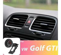 Support magnétique pour téléphone avec refroidissement par flux d'air, ajustement personnalisé pour VW Golf GTI Variant MK6 2009-2012, rotation à 360° ° Support de téléphone pivotant