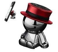 Support magnétique pour téléphone de voiture avec réglage flexible, design cartoon pour une touche d'originalité sur votre tableau de bord,