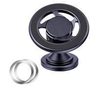 Support magnétique pour téléphone de voiture - Caractéristiques : fabriqué avec de bons matériaux, pratique et fiable - Installation rapide (tableau de bord)