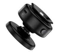 Support magnétique pour téléphone de voiture - Support de téléphone magnétique rotatif en alliage d'aluminium à 360 degrés | Support de téléphone avec adsorption sous vide, support multifonction pa
