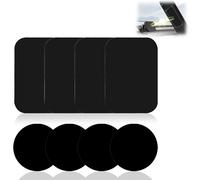 Support magnétique pour téléphone de voiture Uni, plaque métallique facile à retirer avec adhésif 3M, plaque métallique ultra-mince en
