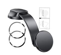 Support Magnétique pour Téléphone en Voiture - Support Smartphone Flexible | Fixation pour Mobile sur Console Centrale | Pour Camions Berlines Camping-Cars Conducteurs Voyageurs Livraison Navigation E