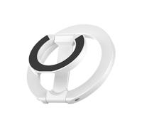 Support magnétique pour téléphone - Poignée magnétique double face - Support de doigt réglable - Flexibilité multi-angle - Support dorsal rotatif à 360 degrés - Accessoire pour smartphone pour un