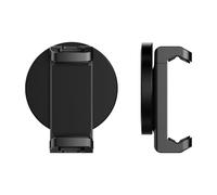 Support magnétique pour téléphone portable avec deux supports de griffe - Léger et compact - Compatible avec la plupart des smartphones