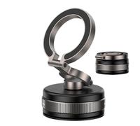 Support magnétique pour téléphone portable de voiture - Avec fonction rotative à 360 ° - Support de voiture pliable pour voiture, camion, taxi, voyage
