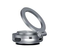 Support magnétique pour téléphone portable, ventouse électrique, support magnétique pour téléphone de voiture, universel, argenté