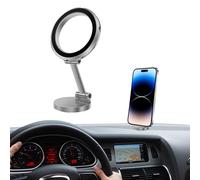 Support magnétique pour téléphone | Rotation à 360° | Support de navigation pour véhicule - Pour voyage, voiture, camion, voyage, SUV, camping-car, trajets quotidiens, conduite