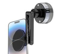 Support magnétique pour téléphone sous vide, support de téléphone portable réglable à 360 °, accessoire d'intérieur de voiture, portable, montage sur tableau de bord pour une longue route