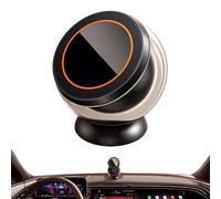 Support Magnétique pour Téléphone - Support Magnétique à Ventouse pour Téléphone de Voiture - Orientable et Rotatif pour Tableau de Bord Pare-Brise