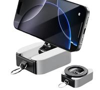 Support Magnétique pour Téléphone - Support Magnétique Double Face - Pliant et Orientable pour Streaming Navigation Conduite | Pour Navigation Appel Vidéo Diffusion En Direct Enregistrement