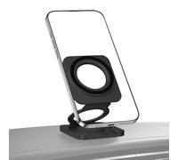 Support Magnétique pour Téléphone,Support Téléphone Bureau Pliable - Portable Anti-Dérapant avec Rotation 180 Degrés pour Charge Voyage Camion Bureau Selfie