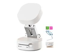 Support Magnétique pour Téléphone Voiture - Support Magnétique pour Téléphone | Base Rotative à 360 Degrés Pliable pour Smartphone Compatible avec Tableau de Bord, Aération, Fenêtre,