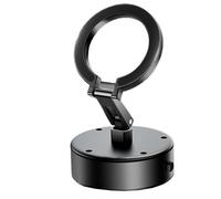 Support magnétique pour voiture, support à ventouse sous vide, 6,4 x 4 cm, poignée de téléphone, support d'angle réglable, support d'appareil polyvalent, base robuste, installation facile, compatible