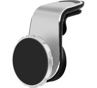 Support magnétique pour voiture, support de ventilation, design compact - Argenté