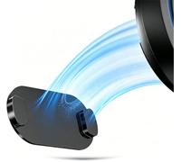 Support magnétique pour Voiture Support métallique Solide avec aimants intégrés Aimants Puissants pour Maintien Sécurisé Accessoire Radar Avertisseur de Vitesse Compatible avec Les radars Noir Élégant
