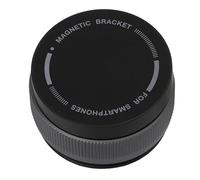 Support Magnétique Réglable pour Téléphone de Voiture, avec Ventouse sous Vide, pour Tableau de Bord de Voiture, Bureau, Gris (Black)