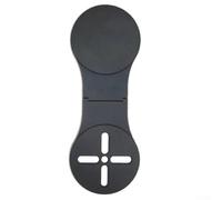 Support magnétique robuste pour ordinateur portable et moniteur avec mécanisme pliable et contrôle précis de l'angle (noir)