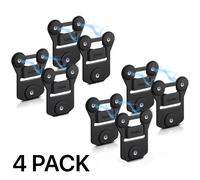 Support magnétique universel pour caméra Linge,clip de support pour la loi de police,poly,aimant portable de bain,support pour toutes les caméras MiniBody -4 PACK