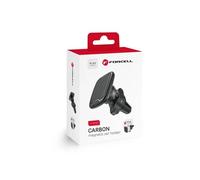 Support magnetique voiture Forcell F-Grip Carbon H-CT325 - Noir