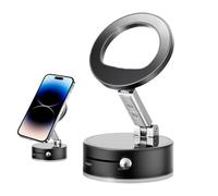 Support Magnétique Voiture | Porte-Smartphone Magnétique Pliable,Support Aluminium Multifonction Rotatif Bureau Maison Films Tableau De Bord
