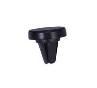 Support Magnétique Voiture pour Smartphones et Mini Tablette, Montage Fin | Alliage D'aluminium, Silicone et Abs, Fixation sur Tableau de Bord, Noir, sans Gêner la Vue