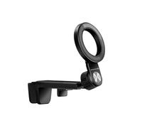 Support MagSafe pour iPhone Fixation Grip Tout Terrain Ajustable et Rotatif Noir