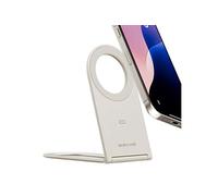 Support MagSafe pour iPhone Ultra Fin Pliable Série Curve Nano Blanc