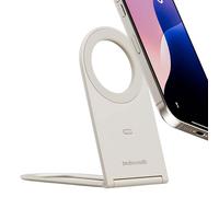 Support MagSafe pour iPhone Ultra Fin Pliable Série Curve Nano Twelve south Blanc